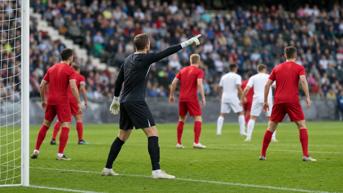 Pelitilanne Bundesliga-jalkapallo-ottelusta.